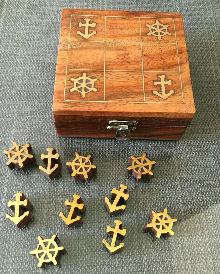 Nautical Noughts & Crosses in Box